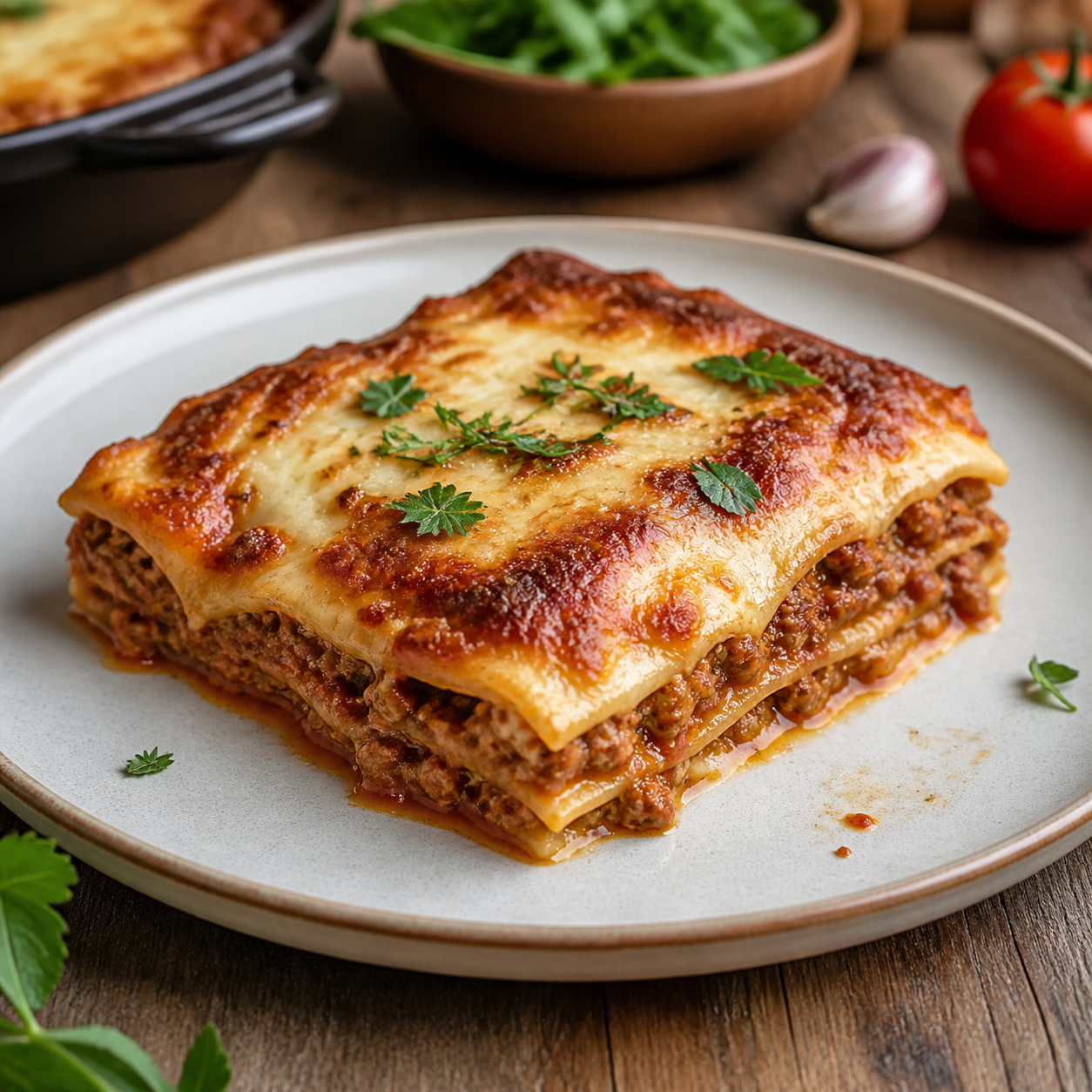 Lasanha à Bolonhesa Completa e Suculenta — receita completa