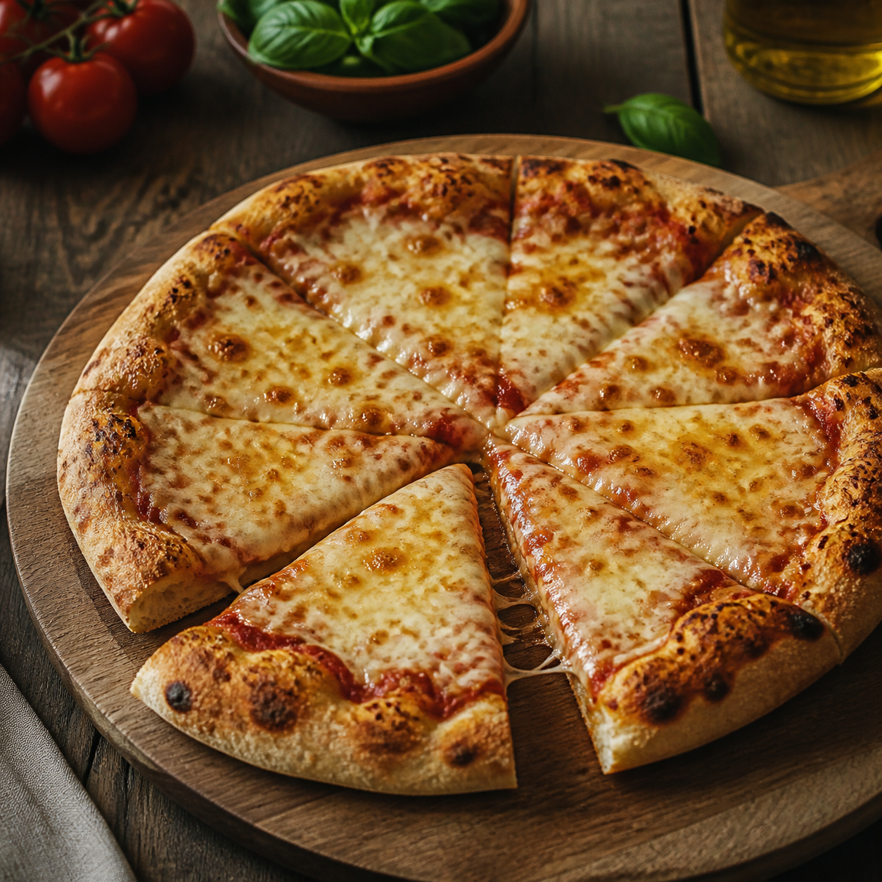 Pizza Caseira com Massa de Fermentação Rápida — receita completa